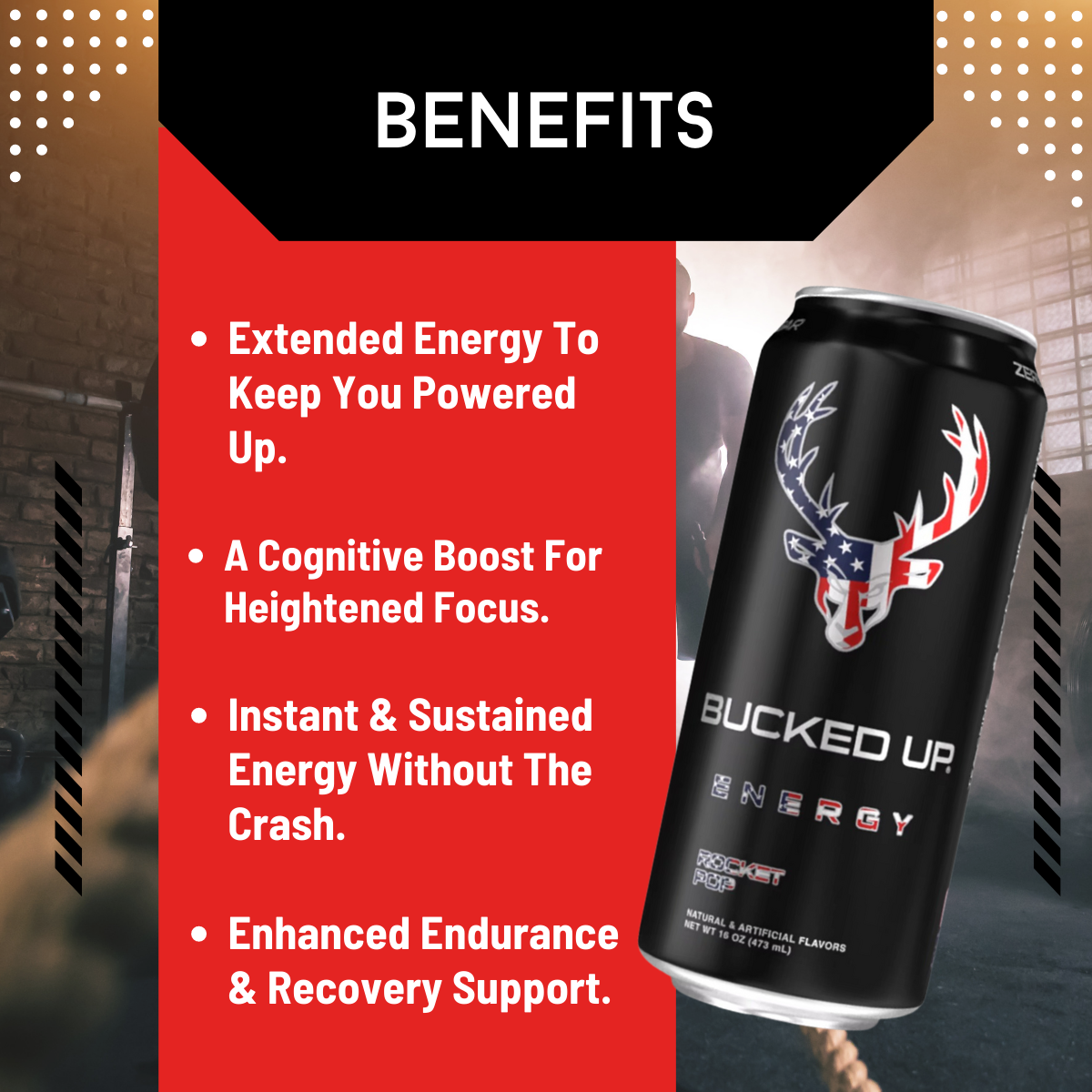 Bucked Up Energy, Extreme Energy And Focus Drink, 3-12 cans - Ultimate Sup Singapore