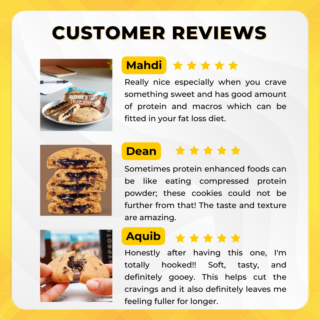 Myprotein Gooey Filled Protein Cookie, Various Flavors, 3-12 packs - Ultimate Sup Singapore
