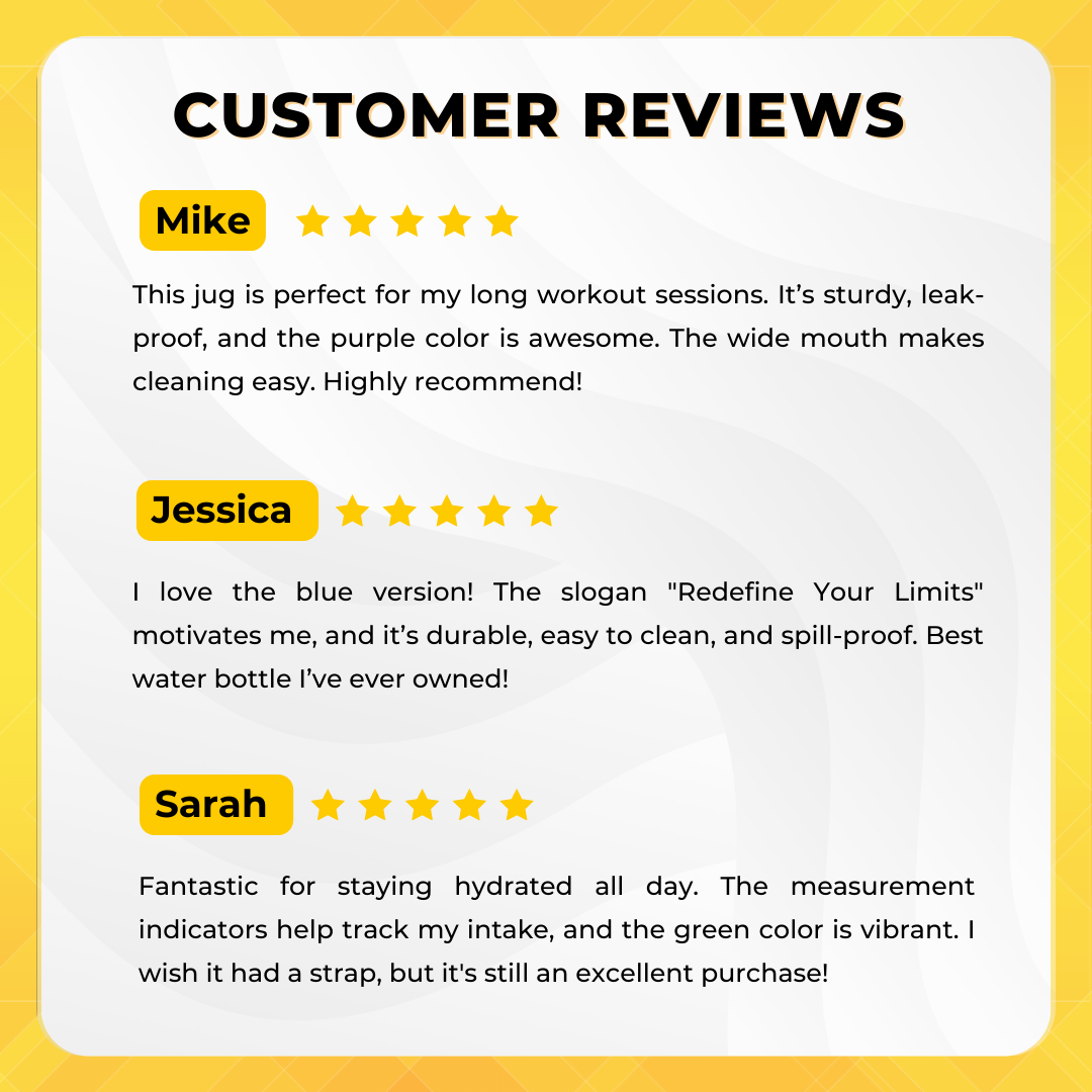 PVL, Power Jug Flip-N-Sip Water Bottle, 1/2 Gallon (1.89 L) - Ultimate Sup Singapore