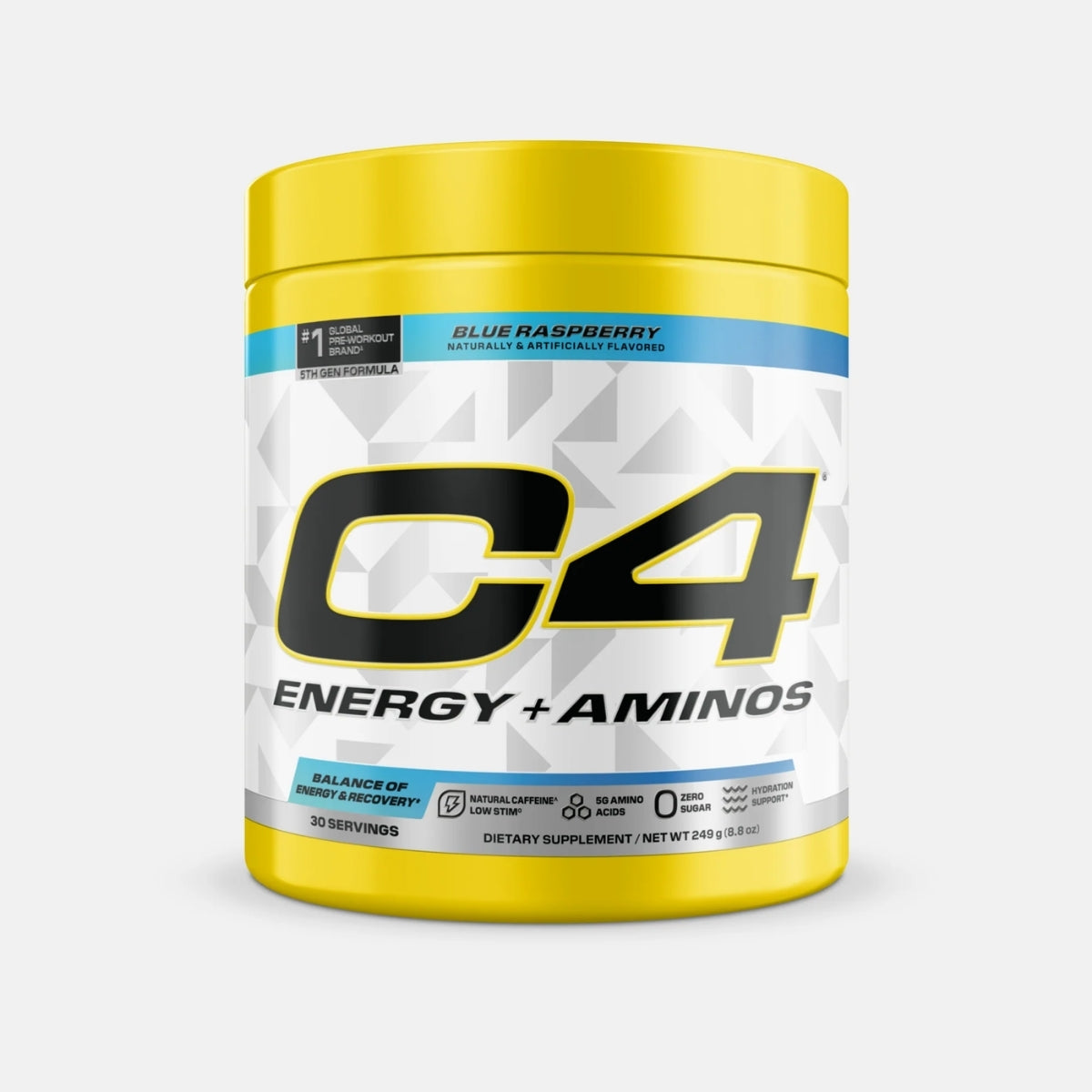 Cellucor C4 Energy + Aminos Powder, BCAAs & EAAs, Supports Recovery, Hydration 30 ser - Ultimate Sup Singapore