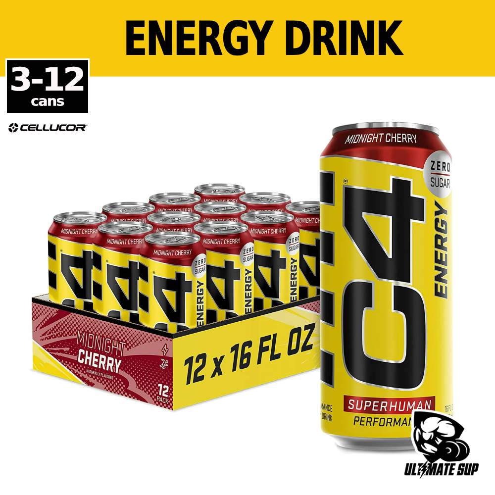 Cellucor, C4 Original Energy Drink, 16oz (3-12 cans) - Ultimate Sup Singapore