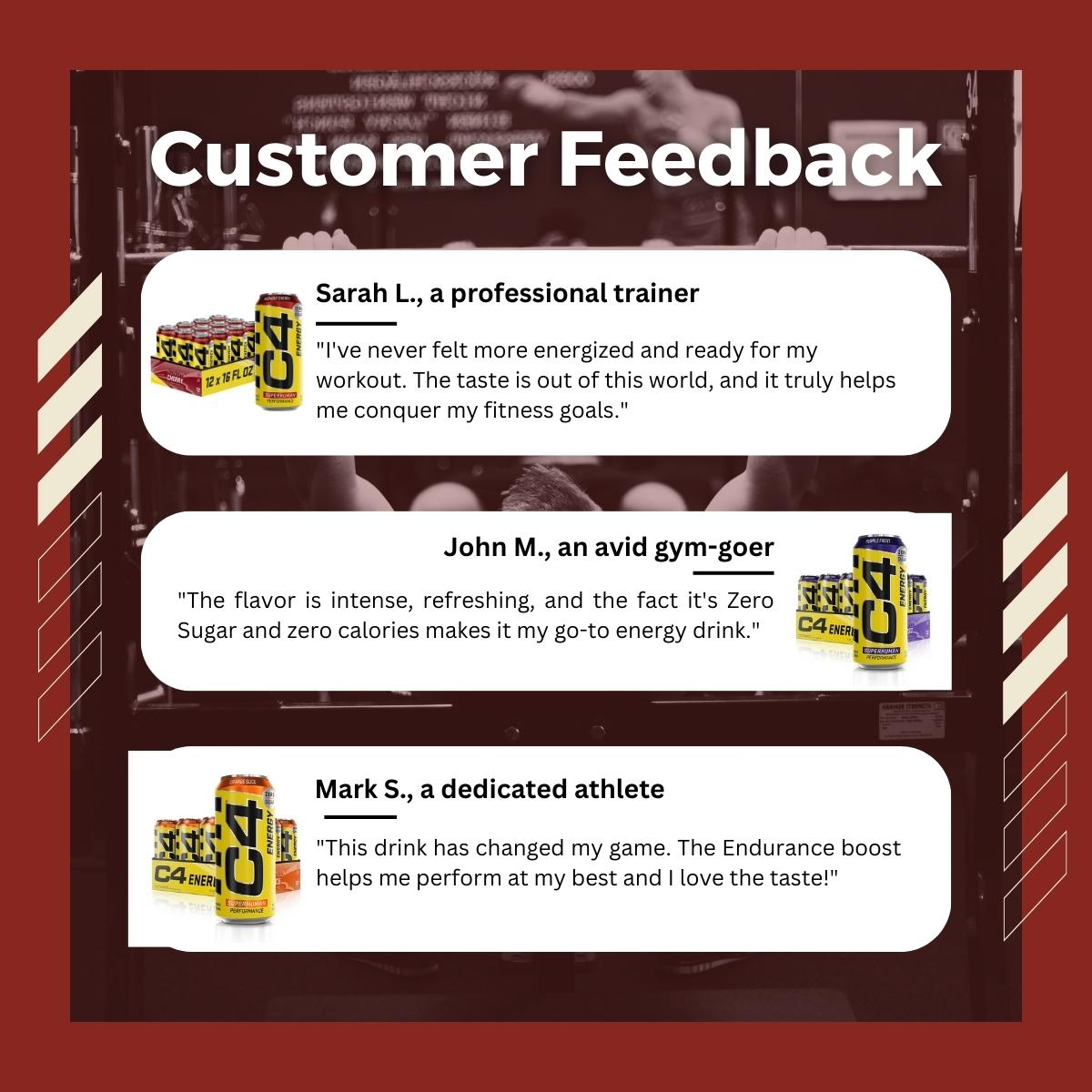 Cellucor, C4 Original Energy Drink, 16oz (3-12 cans) - Ultimate Sup Singapore