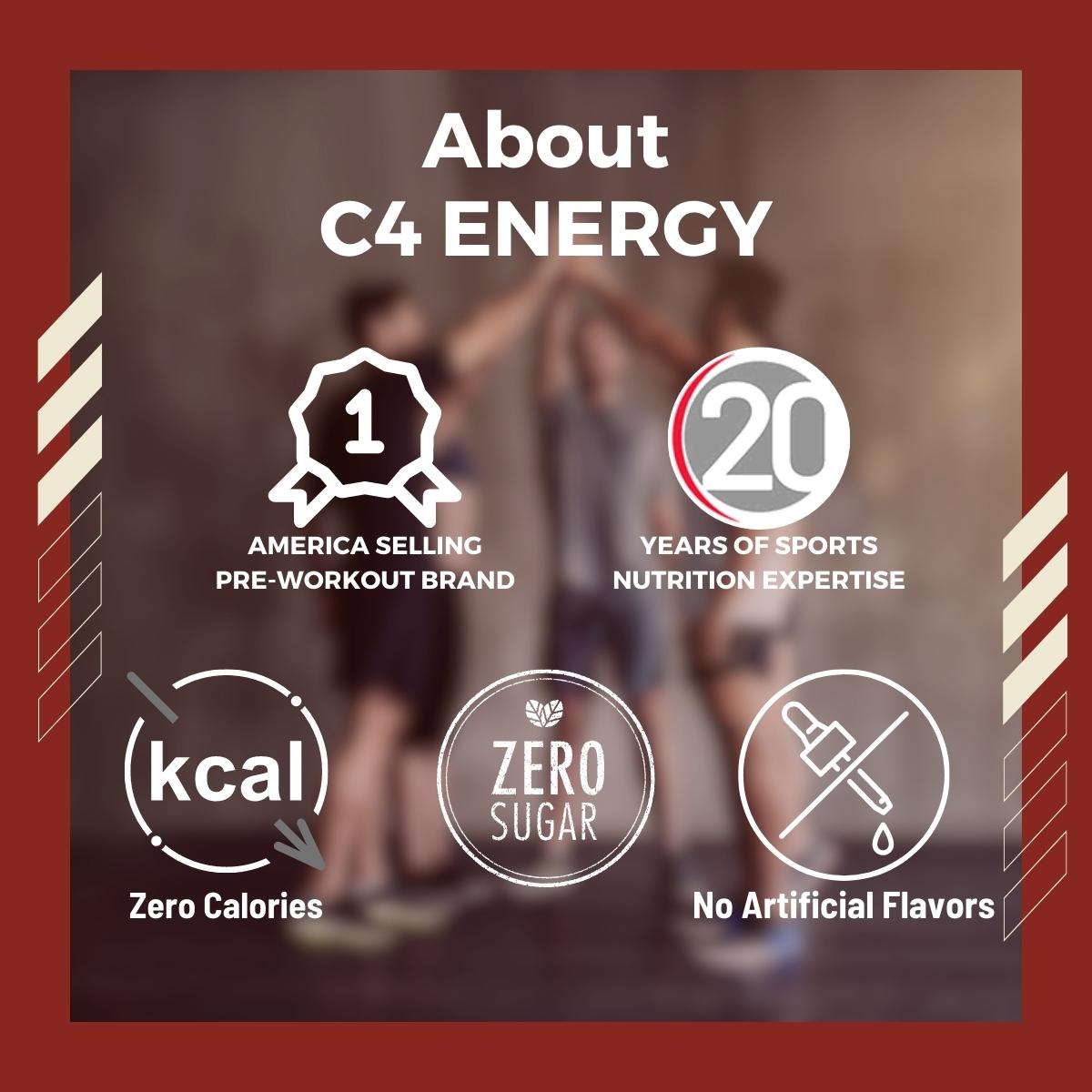 Cellucor, C4 Original Energy Drink, 16oz (3-12 cans) - Ultimate Sup Singapore