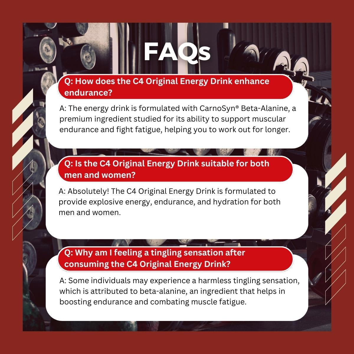 Cellucor, C4 Original Energy Drink, 16oz (3-12 cans) - Ultimate Sup Singapore