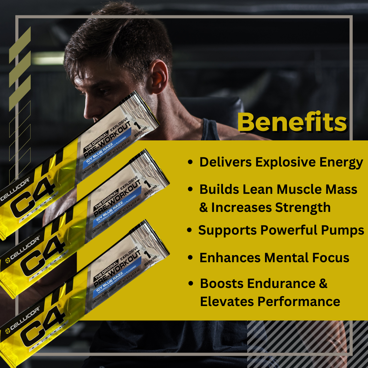 Cellucor, C4 Original Explosive, 1 serving - Ultimate Sup Singapore