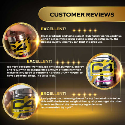 Cellucor, C4 Original Explosive Powder, 30-50 Sers - Ultimate Sup Singapore
