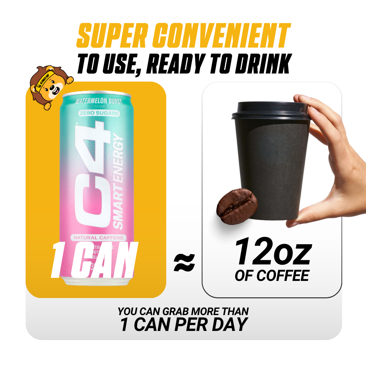 Cellucor C4 Smart Energy 12 x 330ml - Ultimate Sup Singapore