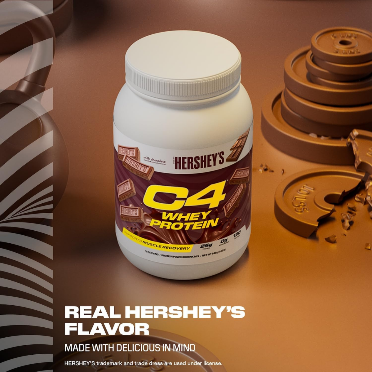 Cellucor C4 Whey Protein Powder, Hershey's Chocolate, Supports Muscle Recovery, 2-5lbs - Ultimate Sup Singapore
