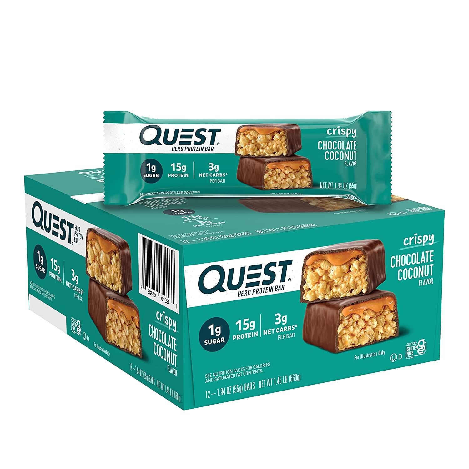 Quest Nutrition, Hero Protein bar, 12 bar - Ultimate Sup Singapore