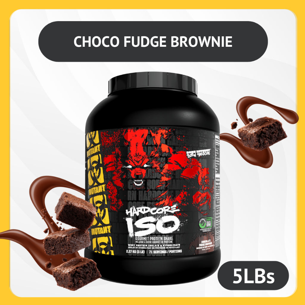 Mutant, Hardcore Iso - Whey Isolate, 1.6-5 lbs