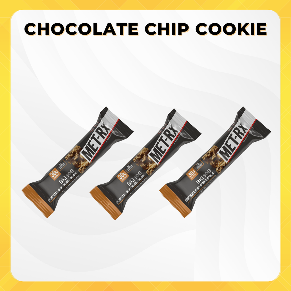 MET-Rx Big 100 Protein Bars choco chip 3