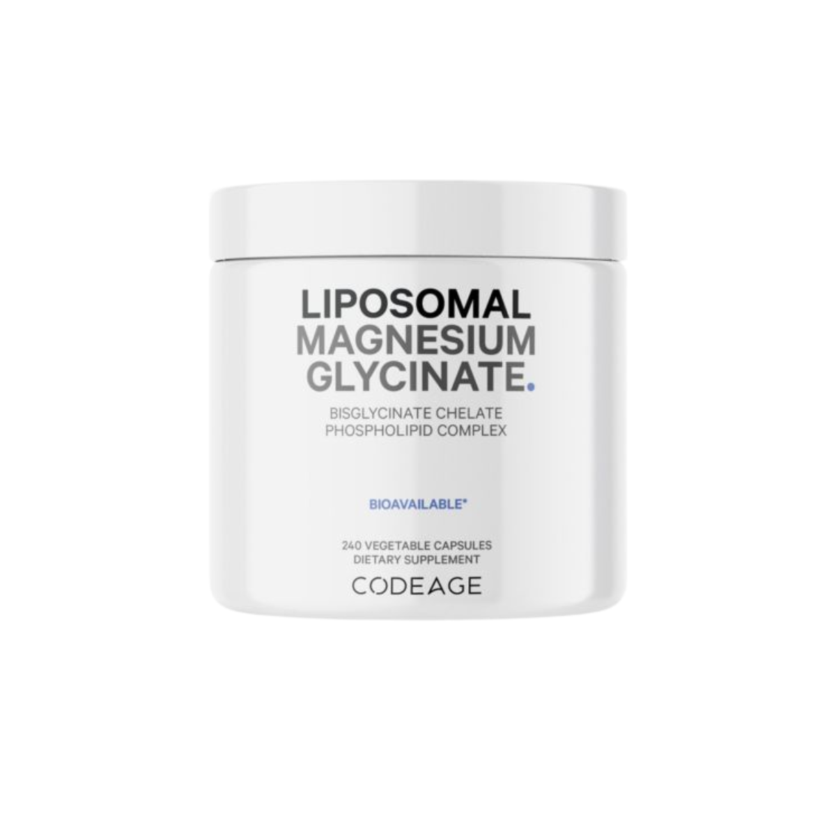 Codeage, Liposomal Magnesium Glycinate, 120-240 Vegetable Capsules - Ultimate Sup Singapore