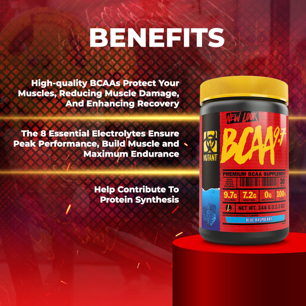 Combo MUSCLE & STRENGTH STACK, Mutant Whey 5lb + Creakong 300g + Mutant BCAA 9.7+ Mutant Madness 504g, Increase Strength - Ultimate Sup Singapore