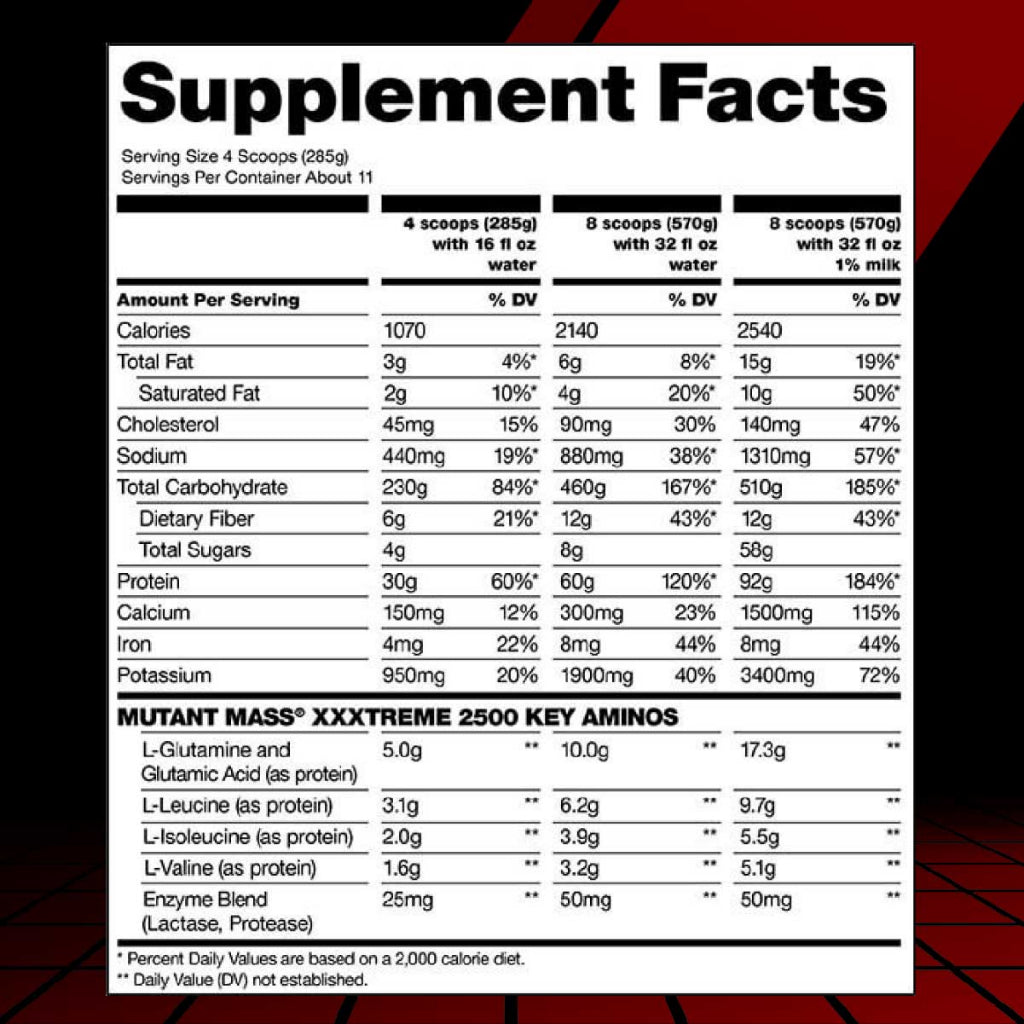 Combo ULTIMATE PERFORMANCE, Mutant Mass Extreme 2500 12lbs + CreaKong 300g + Omega 3 200s + JNX The Curse, Mass Gainer - Ultimate Sup Singapore