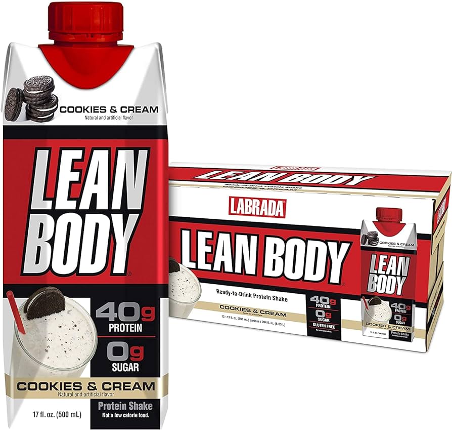 Labrada, Lean Body Ready-to-Drink Protein Shake, 500ml - Ultimate Sup Singapore