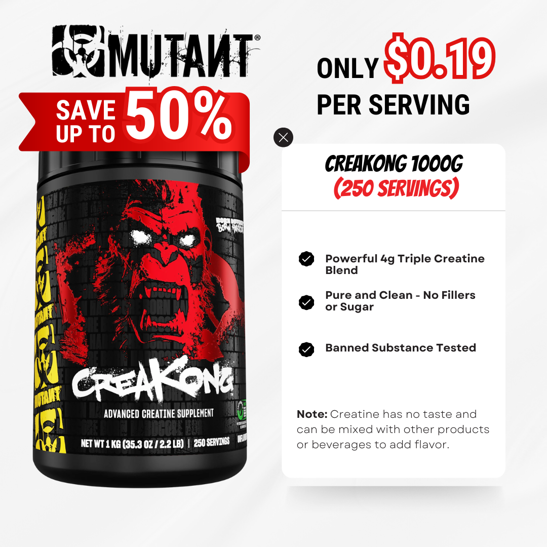 Mutant, CREAKONG & CX8 Creatine Complex - Ultimate Sup Singapore
