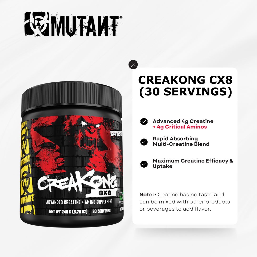 Mutant, CREAKONG & CX8 Creatine Complex - Ultimate Sup Singapore