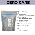 Isopure, Zero Carb Protein, 1-3lb - Ultimate Sup Singapore