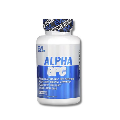 EVLution Nutrition, Alpha GPC, Enhance Focus & Attention, Physical Performance, Support Memory & Learning, 60 Veg Caps - Ultimate Sup Singapore