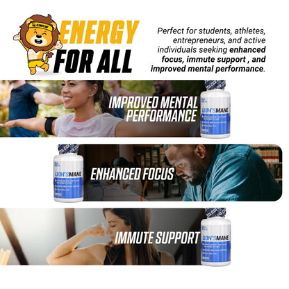 EVLution Nutrition, Lion's Mane, 60 Veggie Capsules - Ultimate Sup Singapore