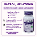 Natrol, Melatonin, Time Release / Fast Dissolve, Extra Strength to improve Sleep, 60-240Tablets - Ultimate Sup Singapore