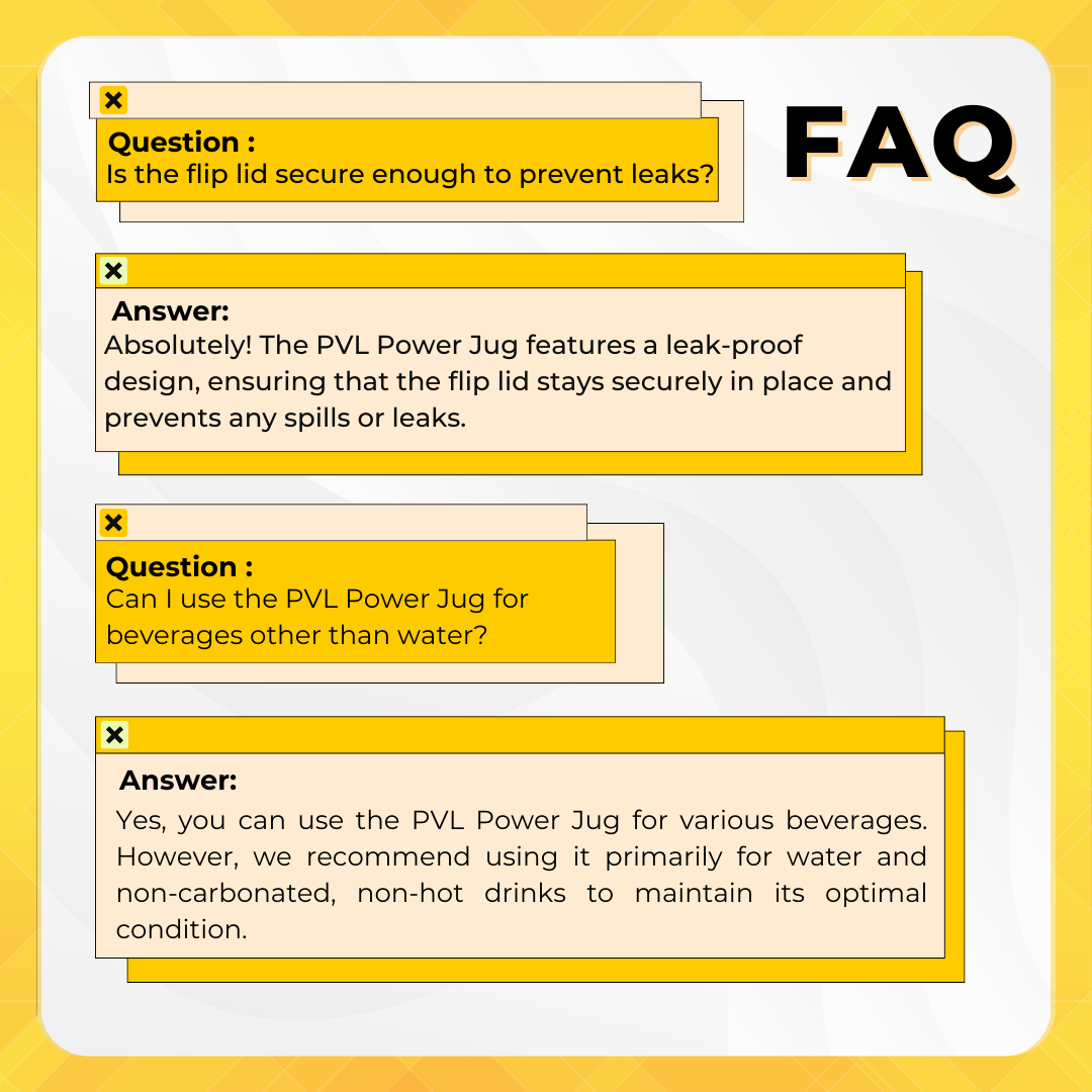 PVL, Power Jug Flip-N-Sip Water Bottle, 1/2 Gallon (1.89 L) - Ultimate Sup Singapore