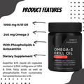 Sports Research, Antarctic Krill Oil with Astaxanthin, 60 Softgels - Ultimate Sup Singapore