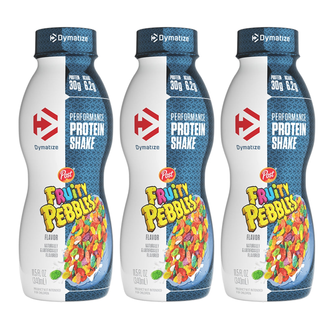 Dymatize, Performance Protein Shake, 6.2g BCAA for Muscle Recovery, No Added Sugar, Various Flavors, 3-12 pcs