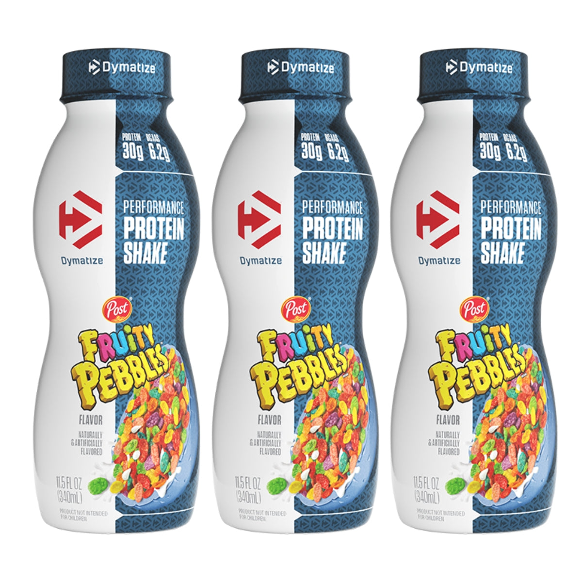 Dymatize, Performance Protein Shake, 6.2g BCAA for Muscle Recovery, No Added Sugar, Various Flavors, 3-12 pcs