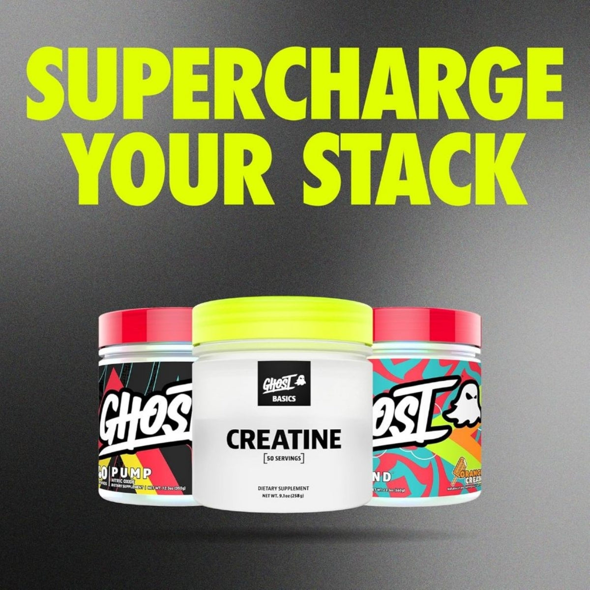 GHOST BASICS Creapure Creatine Monohydrate, AstraGin 50 servings - Ultimate Sup Singapore
