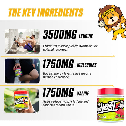 GHOST, BCAA Powder, 30 Sers - Ultimate Sup Singapore
