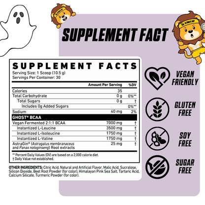 GHOST, BCAA Powder, 30 Sers - Ultimate Sup Singapore