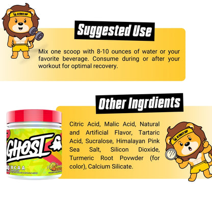 GHOST, BCAA Powder, 30 Sers - Ultimate Sup Singapore
