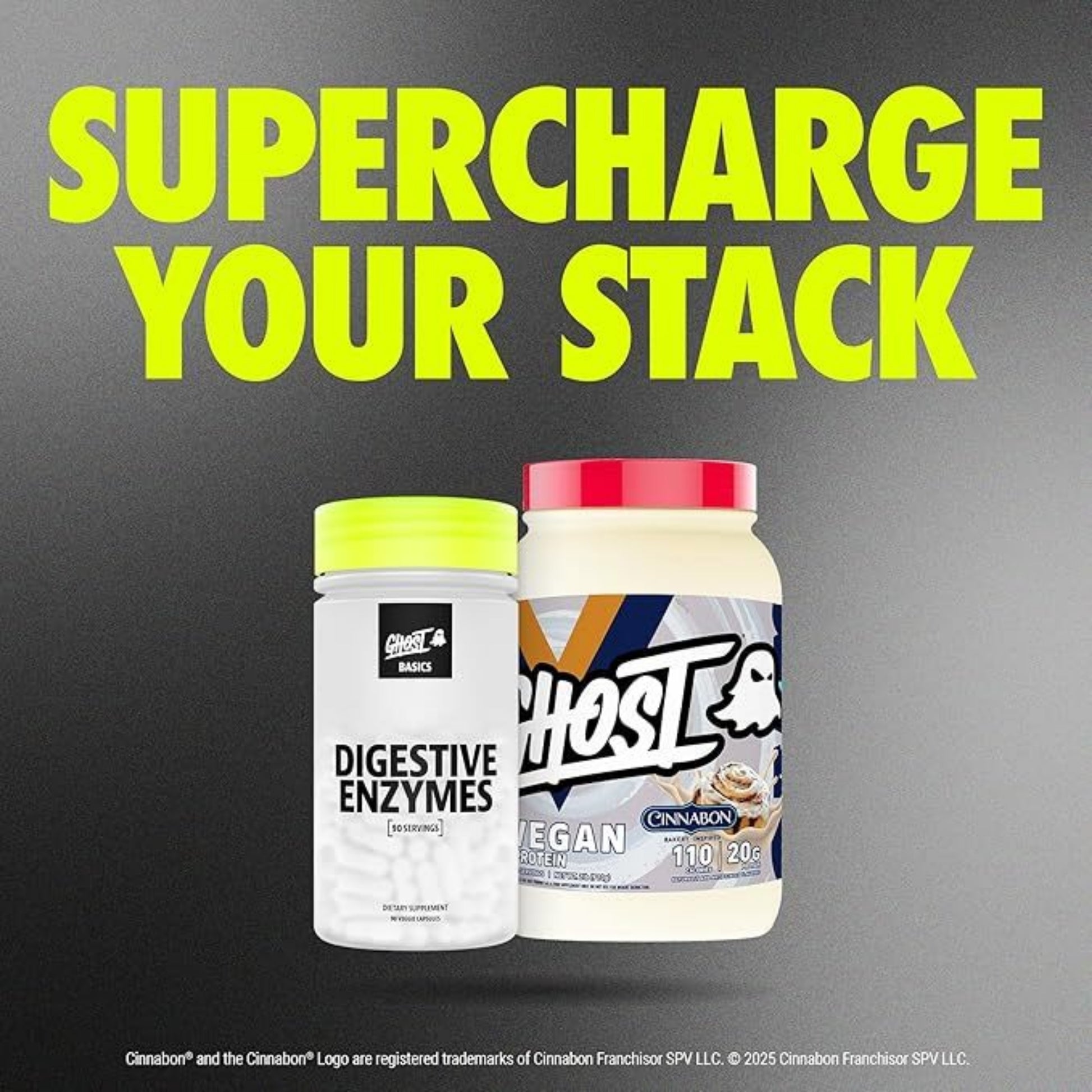 GHOST Basics Digestive Enzymes Supplement, Multi-Enzymes, Probiotics for Supporting Digestion 90 servings - Ultimate Sup Singapore