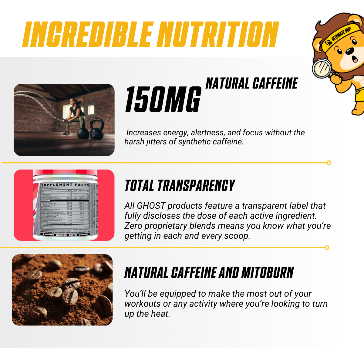 GHOST, Burn V3 Weight Management Powder, 60 Sers - Ultimate Sup Singapore