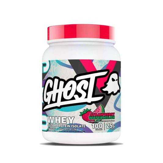 GHOST Clear Whey Isolate Protein Powder, Post Workout Drink for Muscle Gain & Recovery 20 servings - Ultimate Sup Singapore