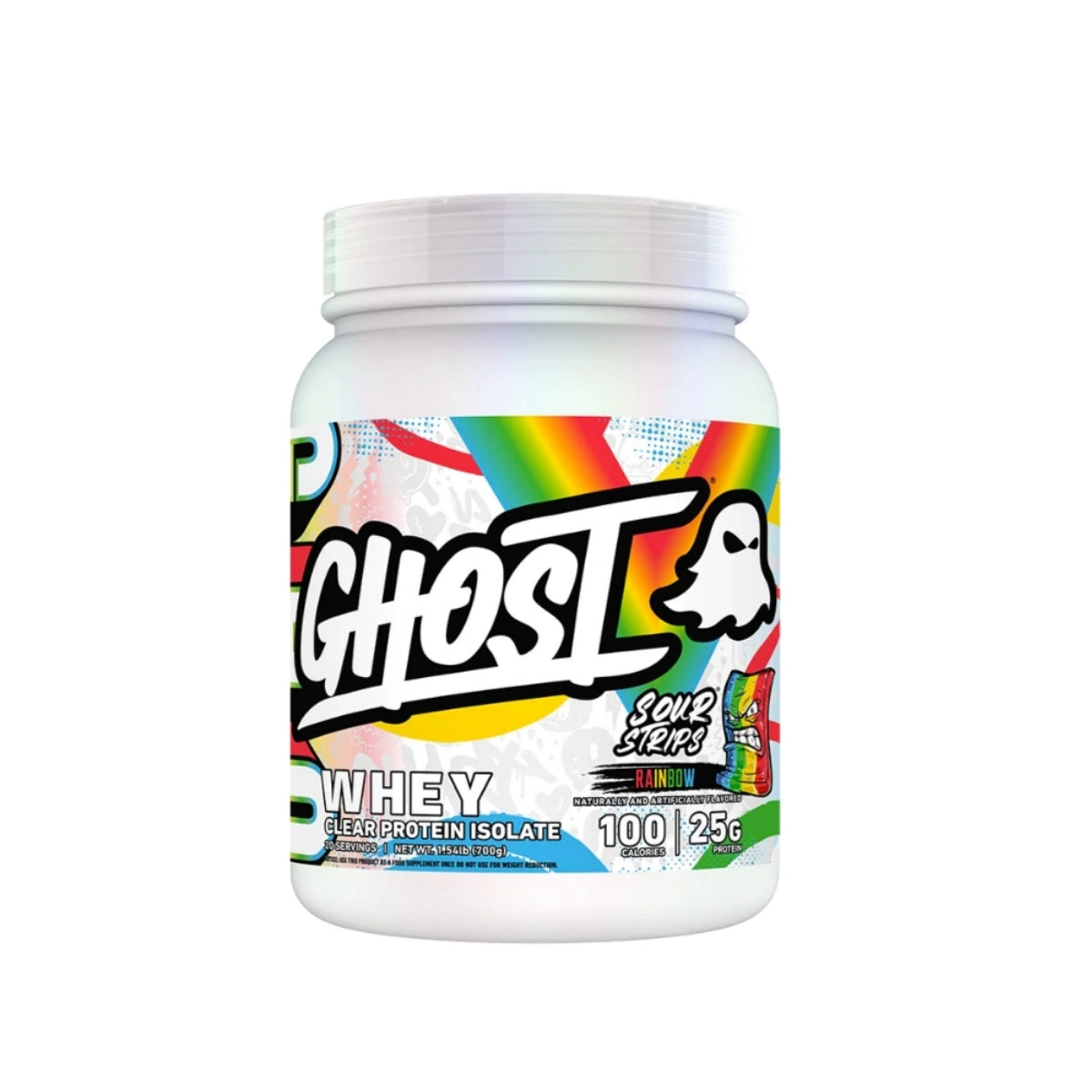 GHOST Clear Whey Isolate Protein Powder, Post Workout Drink for Muscle Gain & Recovery 20 servings - Ultimate Sup Singapore