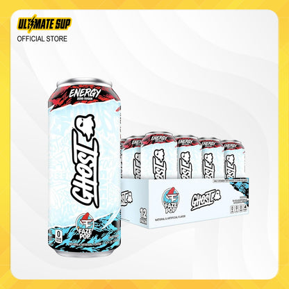 GHOST, Energy Drink, 200mg Caffeine, 12 Cans - Ultimate Sup Singapore