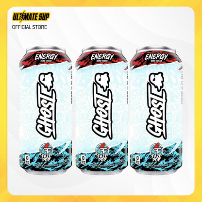 GHOST, Energy Drink, 200mg Caffeine, 12 Cans - Ultimate Sup Singapore