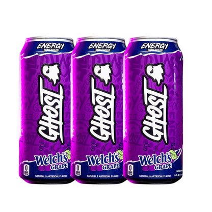GHOST, Energy Drink, 200mg Caffeine, 12 Cans - Ultimate Sup Singapore