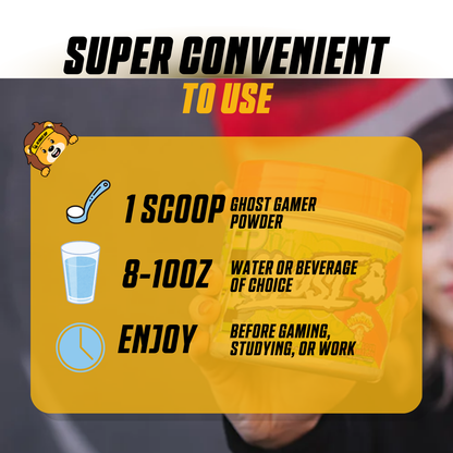 GHOST, Gamer, 40 servings - Ultimate Sup Singapore