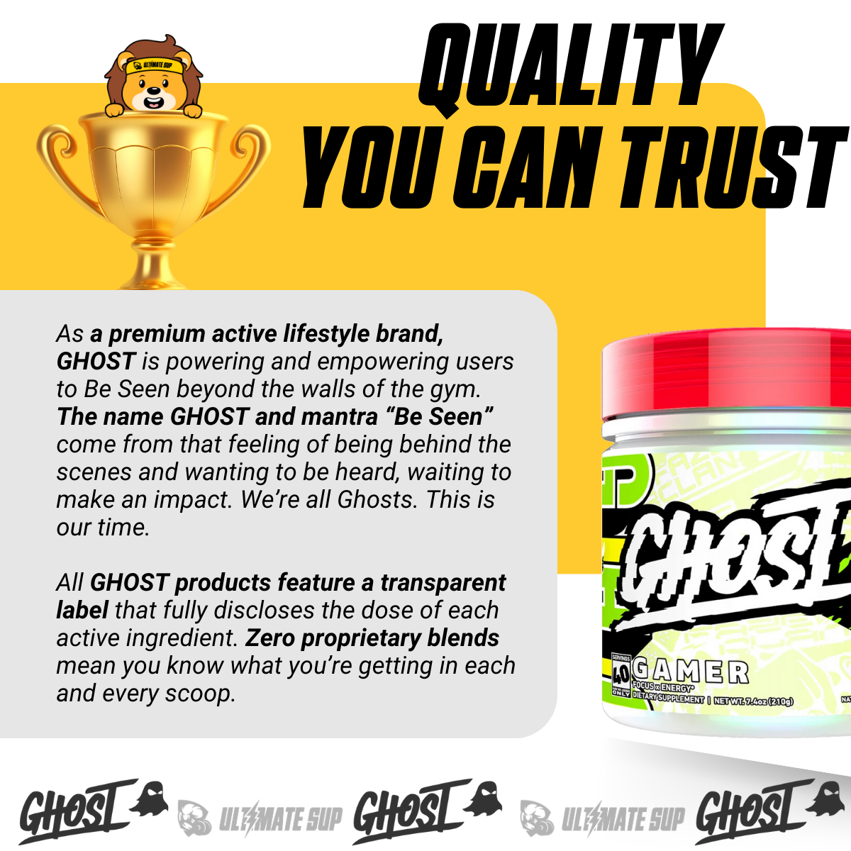 GHOST, Gamer, 40 servings - Ultimate Sup Singapore