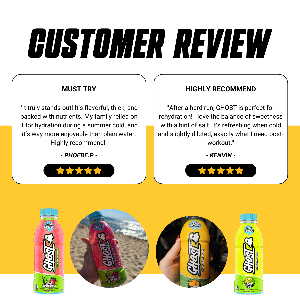 GHOST, Hydration Drink, 3-12 Bottles - Ultimate Sup Singapore