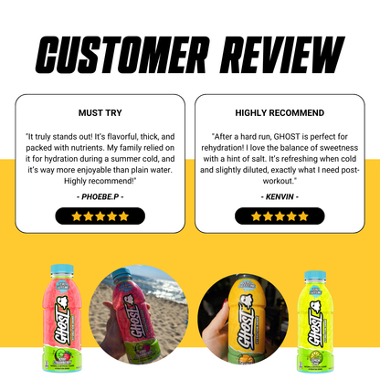 GHOST, Hydration Drink, 3-12 Bottles - Ultimate Sup Singapore