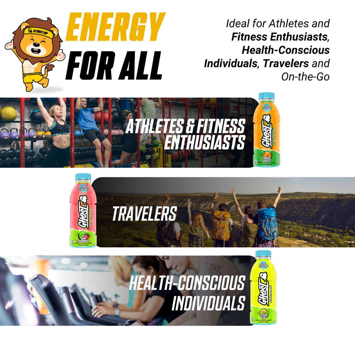 GHOST, Hydration Drink, 3-12 Bottles - Ultimate Sup Singapore