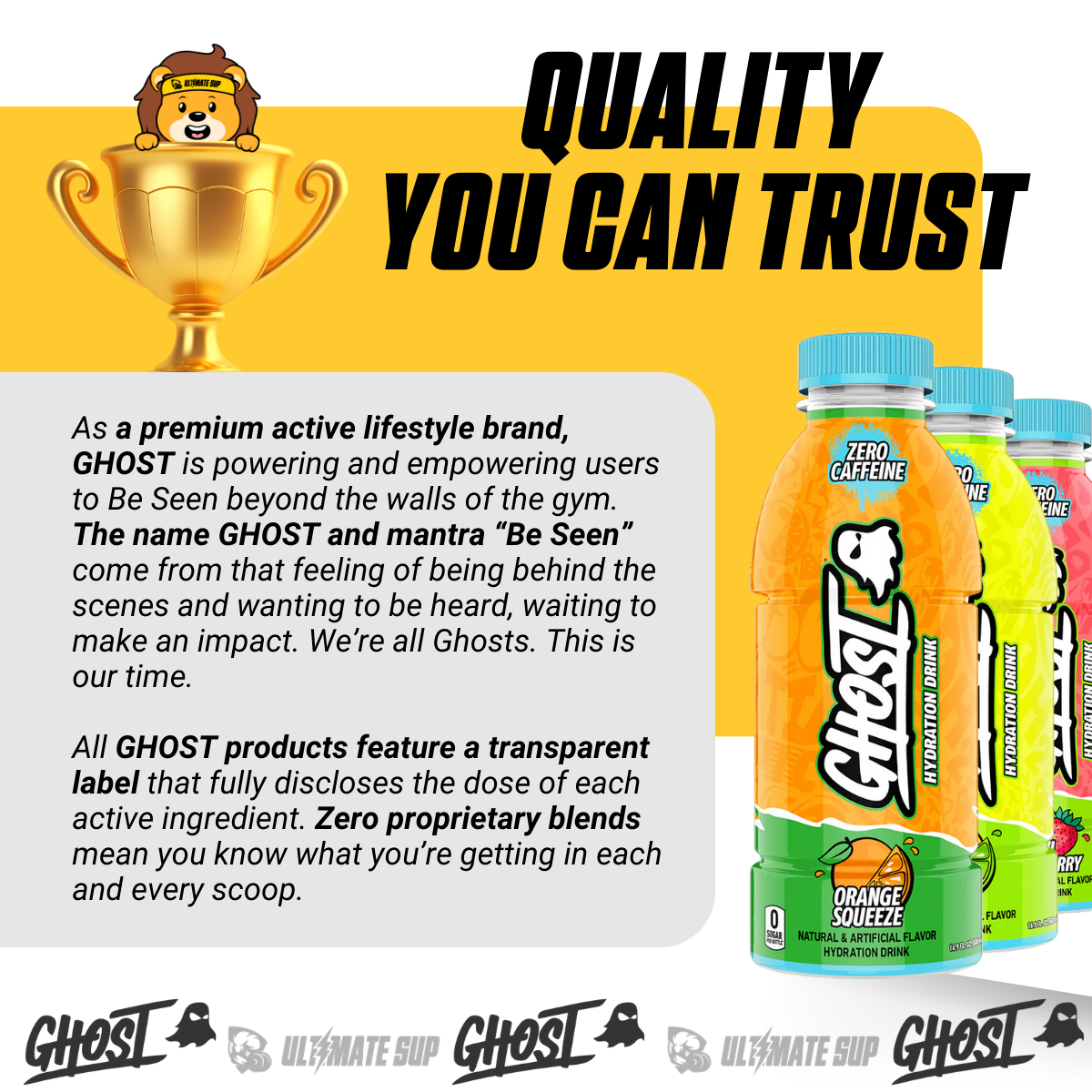 GHOST, Hydration Drink, 3-12 Bottles - Ultimate Sup Singapore