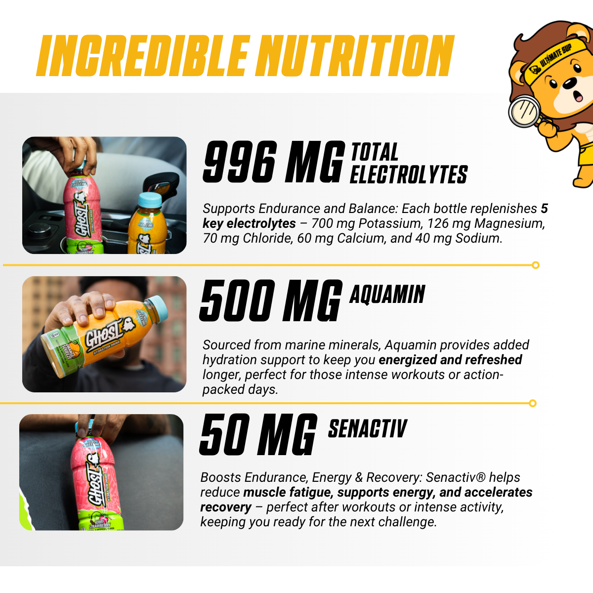 GHOST, Hydration Drink, 3-12 Bottles - Ultimate Sup Singapore