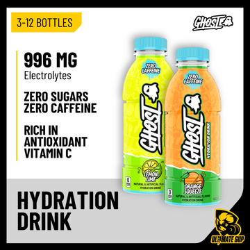 GHOST, Hydration Drink, 3-12 Bottles - Ultimate Sup Singapore