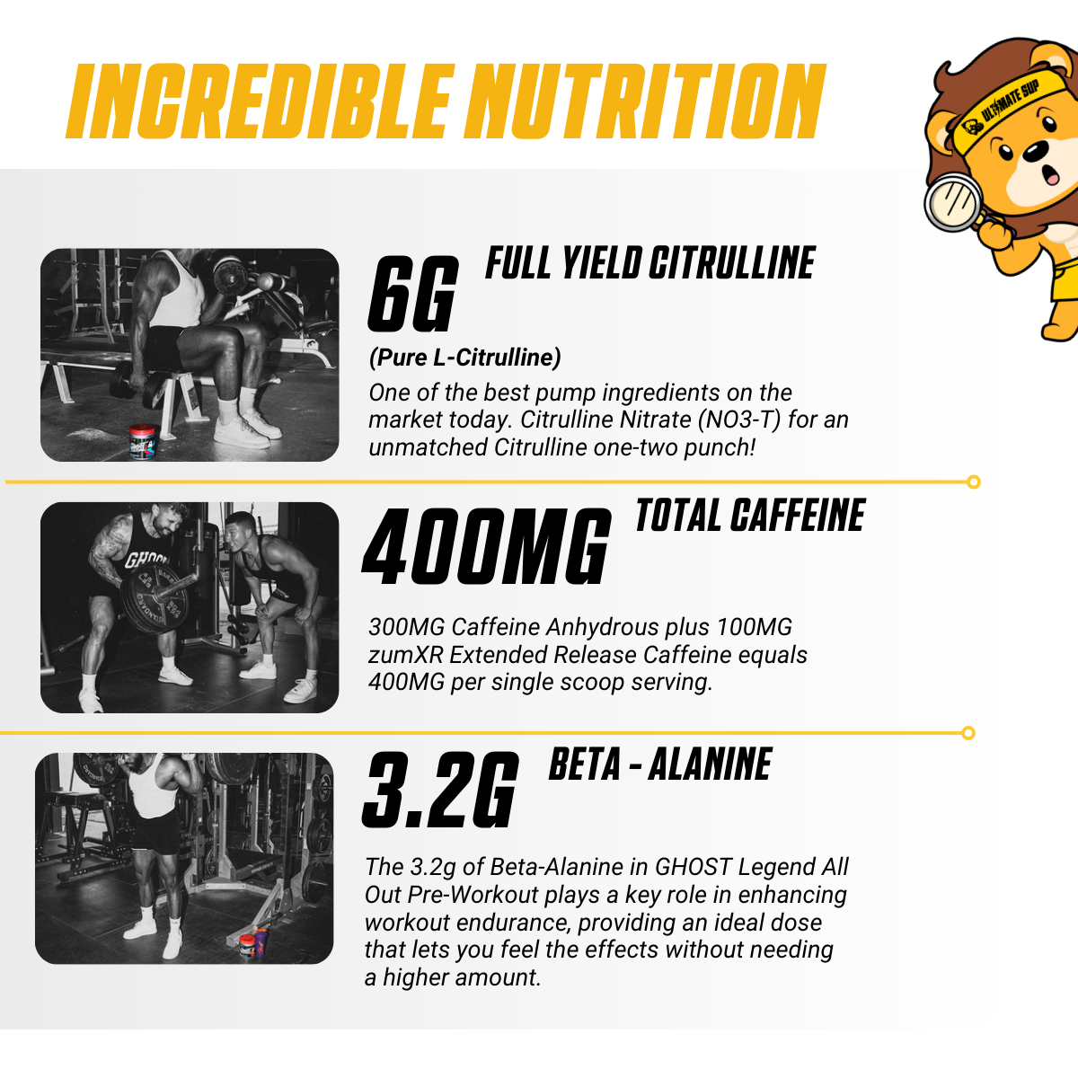 GHOST, Legend All Out Pre-Workout Powder, 20 Sers - Ultimate Sup Singapore