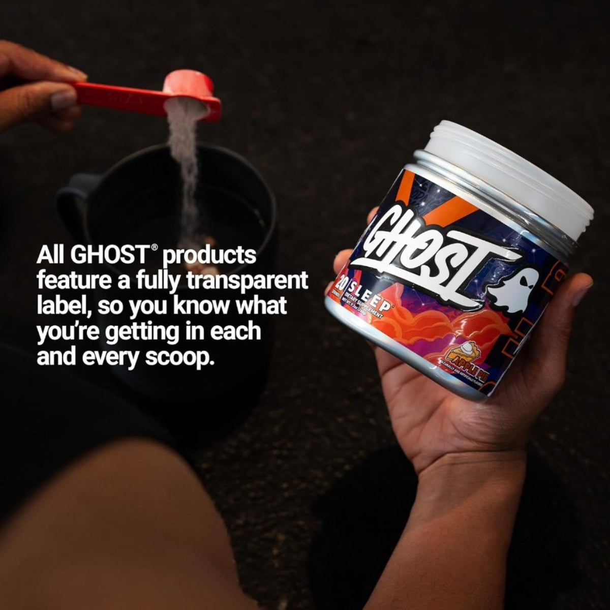 GHOST Sleep Dietary Supplement, Recovery & Rest with Premium Ingredients 20 servings - Ultimate Sup Singapore